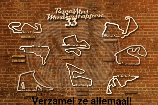 Formula 1 circuits wood