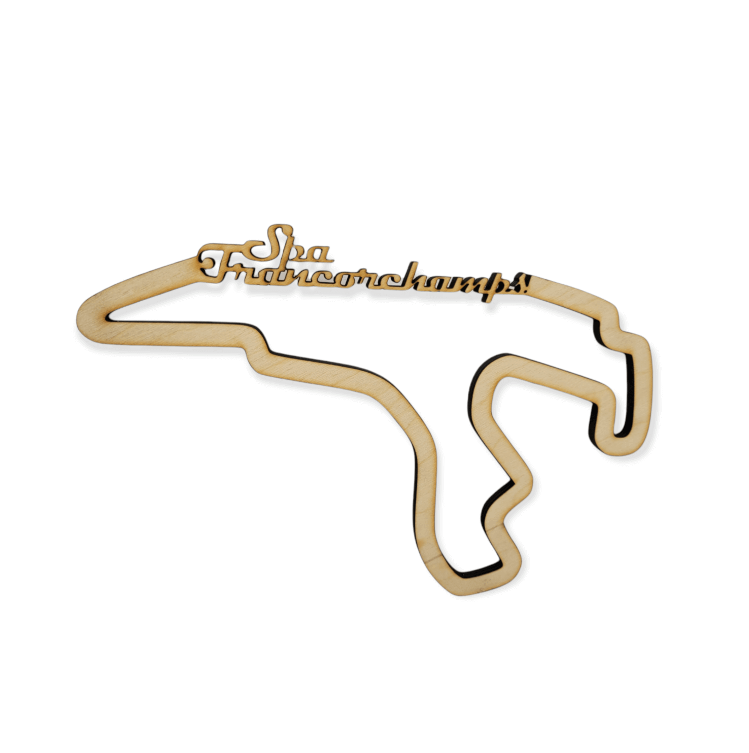 Onnodig aanraken Handvol F1 Circuit Spa-Francorchamps | Wanddecoratie | Hout - Namens Mij |  Gepersonaliseerde cadeaus